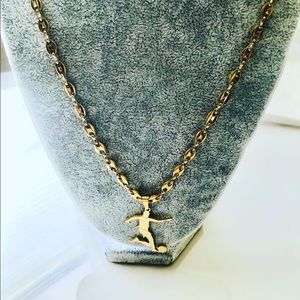 Soccer Player Pendant Set